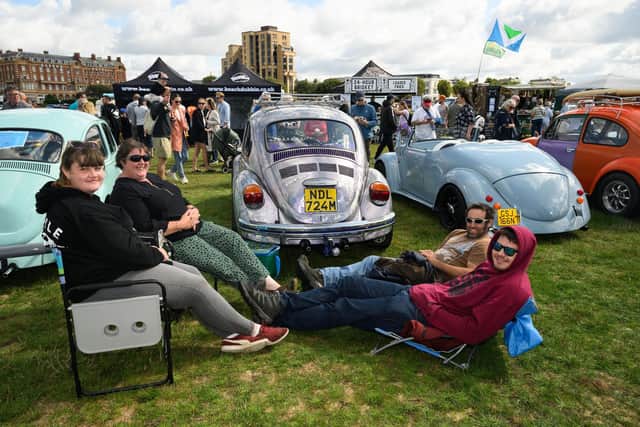 Hundreds of people turned out for Beach Dubbin' last year Picture: Keith Woodland (060821-114)