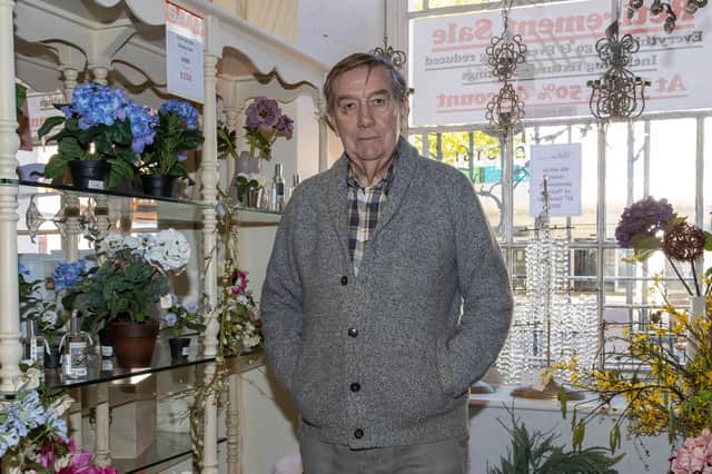 Roger Willis of Willows, Fareham beginning to wind down his business after occupying the shop for 12 years Picture: Alex Shute