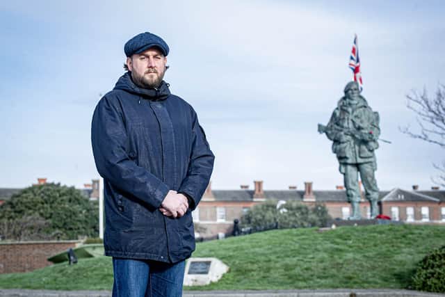 Rian Ilett in Eastney 
Picture: Habibur Rahman