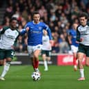 Jordan Williams had started Pompey’s last three matches before he was left out against Coventry.