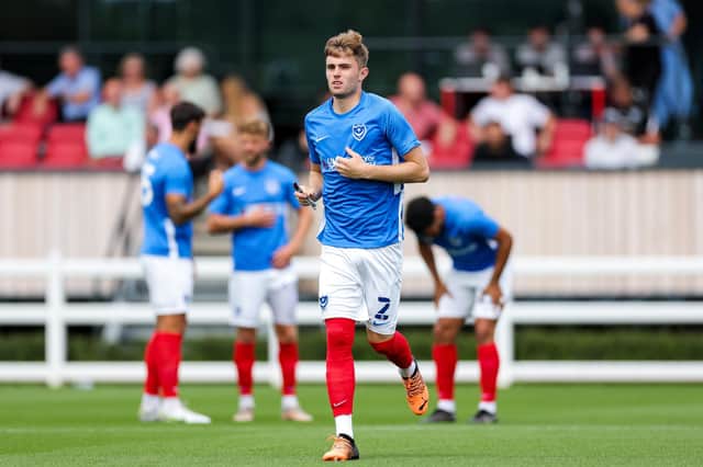 Out of his comfort zone - new Pompey defender Zac Swanson. Picture: by Rogan/Fever Pitch