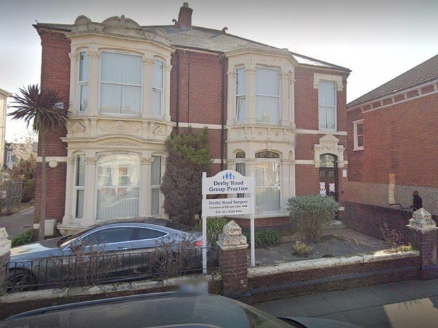 At Derby Road Practice in Derby Road, 74 per cent of people responding to the survey rated their overall experience as good. Picture: Google Maps