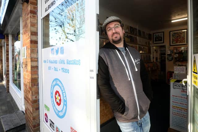 Heathen Chemistry, Steve Rossi in the shop.

Picture: Sam Stephenson