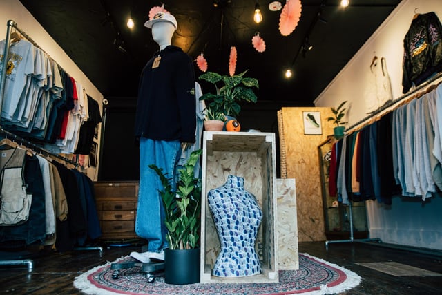 Take a look inside a brand new vintage shop in the heart of Southsea. Located in Albert Road, Actually Merlin Vintage was founded by Merlin Pitt after years of dreaming of opening a clothing store with sustainability at its core. Picture credit: Rebecca Cairns