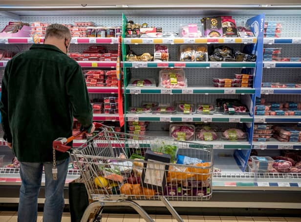 Inflation has reached a 40 year high in the UK. (Photo by Tolga Akmen / AFP) (Photo by TOLGA AKMEN/AFP via Getty Images)