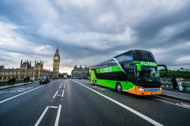 Flixbus is launching in the UK with Portsmouth one of its destinations