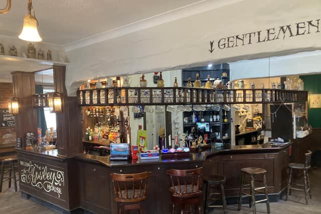 The Apsley House in Auckland Road West, Southsea, has a stylish yet traditional bar - where the resident ghost once flung a beer drip tray across the bar