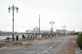 A yellow weather warning for rain has been issued over Portsmouth. It is also set to hit Gosport and Fareham - as well as other parts of the south coast, south west of England and southern Wales. Picture: Andrew Matthews/PA Wire.