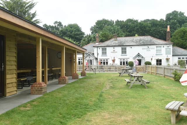 The Cricketers Inn in Curdridge, have won the South East Pub of the Year Award at The National Pub and Bar Awards 2022.
Picture: Sarah Standing (230622-838)