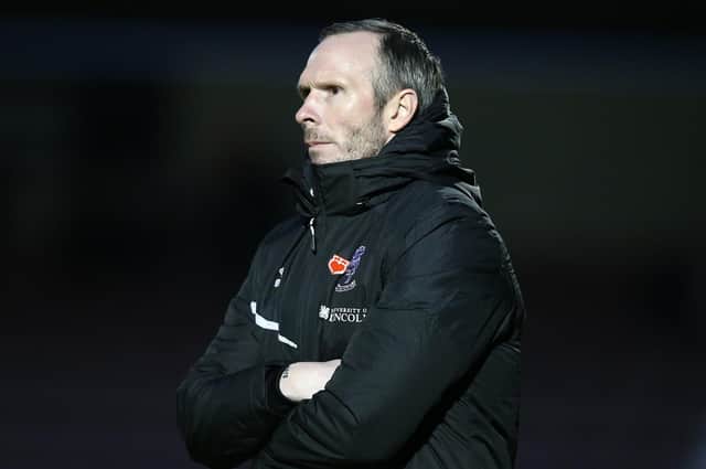 Lincoln City manager Michael Appleton. Picture: Pete Norton/Getty Images