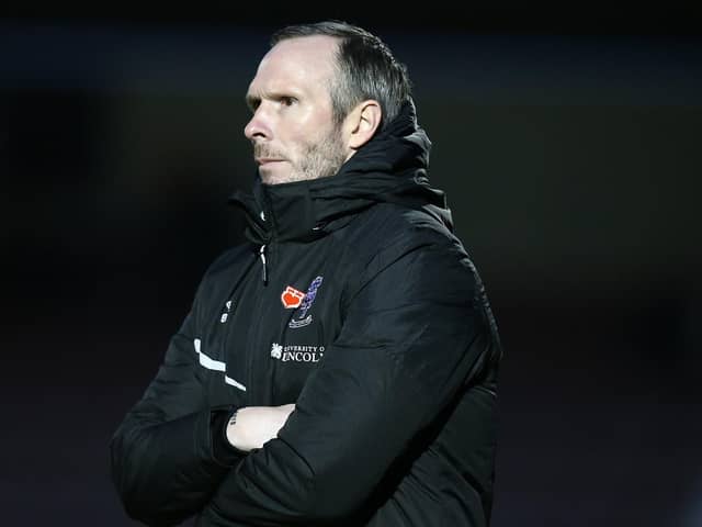 Lincoln City manager Michael Appleton. Picture: Pete Norton/Getty Images