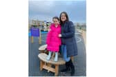 Kirsty Smillie with her daughter Maisy.