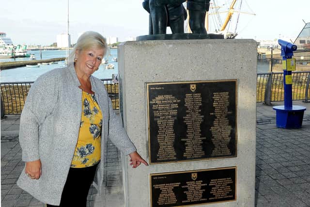 Margaret Foster, community campaigner for the Portsmouth Mudlarks. Picture: Sarah Standing (180711-4283)
