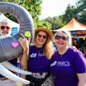 From left - Gez Driffield, Ester Wheeler and Lisa Platts, all from Parcs (Portsmouth Abuse and Rape Counselling Service). Picture: Chris Moorhouse