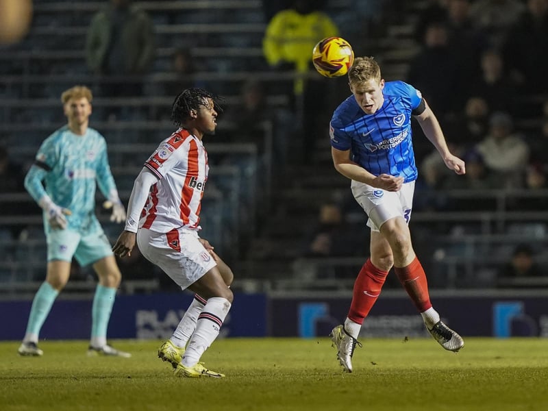Back into the side after being rested and suffering from illness and forged a hugely encouraging new-look centre-half partnership with Shaughnessy. Power aerially and strong in the tackle, produced one great bit of defending on Jeremy Sarmiento to thwart a Burnley break in the first half.