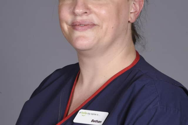 Emergency Department Matron Bethan Hutton