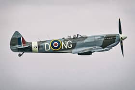 The Spitfire - similar to this craft - will have the message 'THANK U NHS' painted under its wings (Photo: Shutterstock)