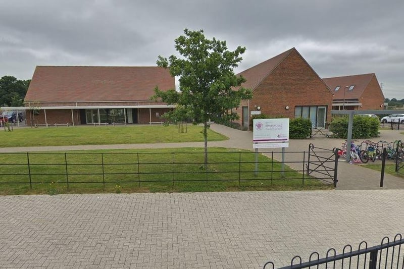Berewood Primary School in Waterlooville had 67 people apply to the school as their first choice but only 56 were offered a place.
