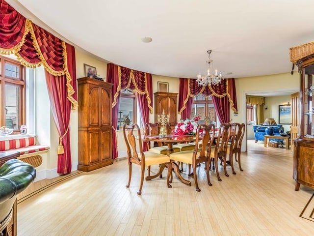 Boom Tower, a four bed home in West Street, Old Portsmouth, is on the market for £4.95m. It is listed on Rightmove.