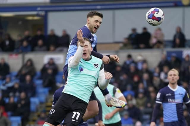 Sky Sports pundits Sam Saunders and Curtis Davies have had their say on Pompey's first-half penalty claims against Wycombe.