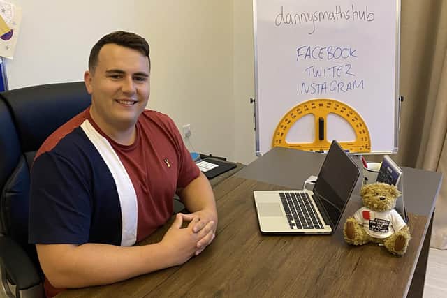 Maths teacher Danny Bohannan is offering free online maths lessons to keep students learning while the schools are closed