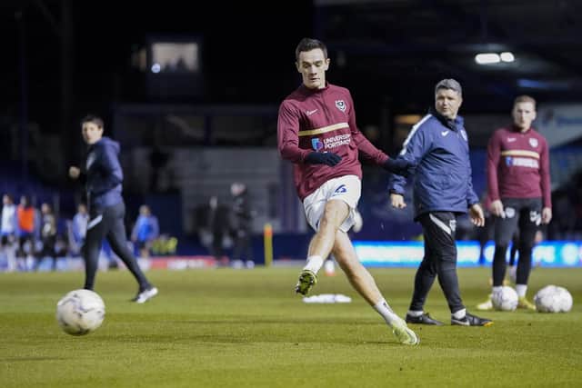 Gaffer For A Day Brendon Bone named Shaun Williams as his Pompey man of the match in the goalless draw with Sheffield Wednesday. Picture: Jason Brown/ProSportsImages