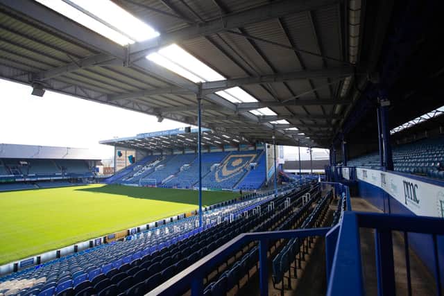 Supporters are to be consulted on the work being carried out on lower section of the North Stand. Picture: Habibur Rahman