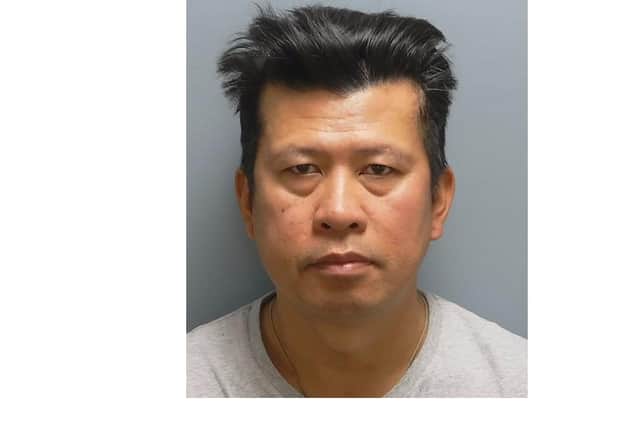 Jailed: Gregorio Valencia. Pic Hants police