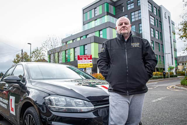 Robert Hood has praised the NHS for saving his daughter's life after she was rushed to hospital. 

Picture: Habibur Rahman