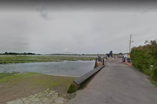 The man got into difficulty in Bosham, Chichester Harbour, last night (July 4). Picture: Google Street View.
