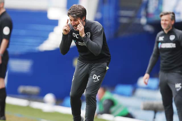 Danny Cowley will remain as Pompey head coach after signing new long-term deal. Picture: Joe Pepler