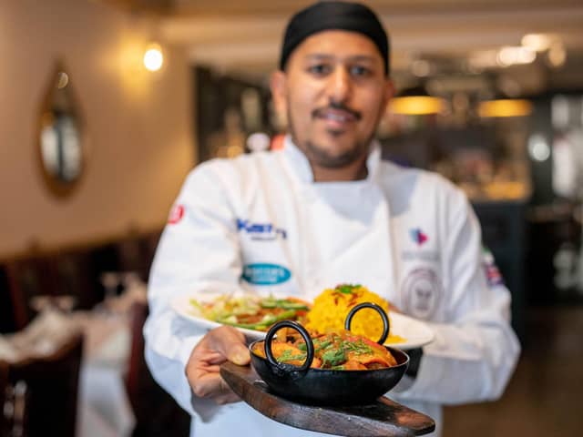 Chef Faz Ahmed is the co-owner of the Akash in Albert Road, Southsea.