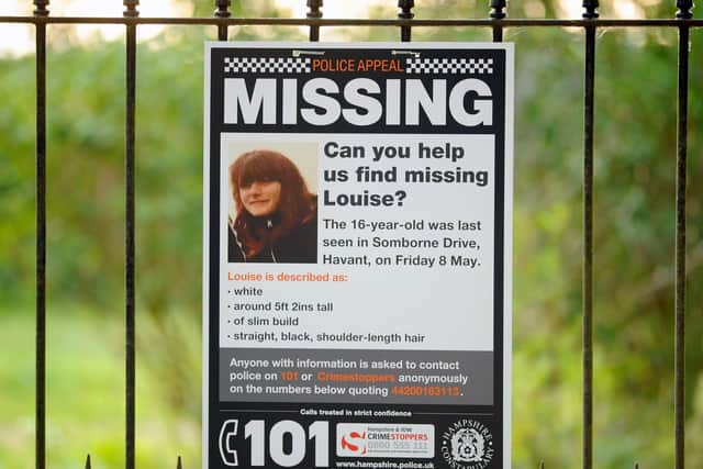 Posters were put up at the entrance of Staunton Country Park. Picture: Sarah Standing (210520-2527)