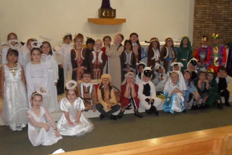Students at St Paul's Catholic Primary School have put on a nativity show. 
Picture: Submitted