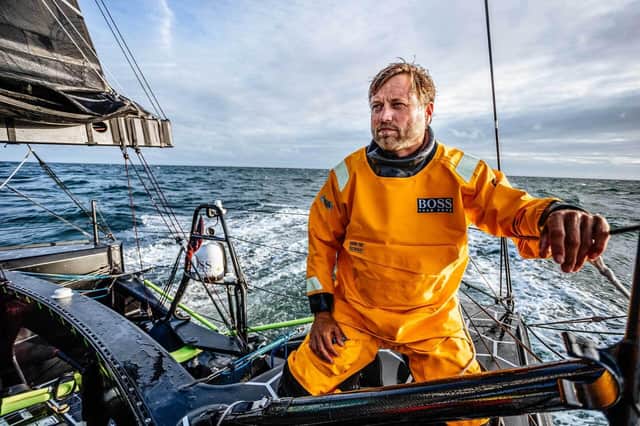 Alex Thomson is currently leading the 2020/21 Vendee Globe