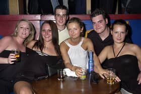 Revellers having a good time at the Route 66 nightclub in Guildhall Walk, Portsmouth - (043813-0008)