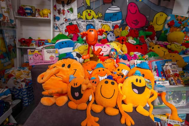 Some of Michelle's Mr Tickle memorabilia in Waterlooville. Picture: Habibur Rahman