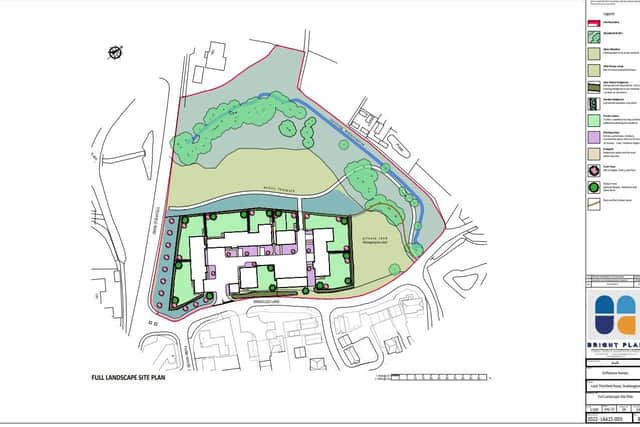 A site plan showing the nine new houses for land off Titchfield Road. Picture: Driftstone Homes/Bright Plan