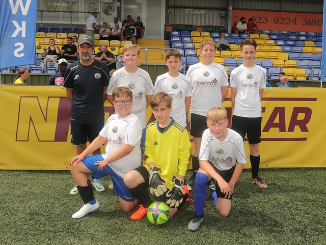 Hawks Community White U12s at the Havant and Waterlooville Summer Tournament. Picture: Dave Haines