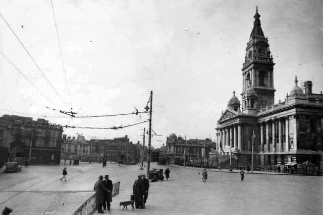 The old Guildhall in 1940, less than a year before it was destroyed during the blitz. Picture: The News archive.