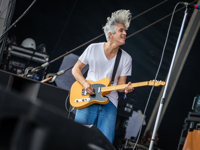 Pictured - We Are Scientists. Photos by Alex Shute.