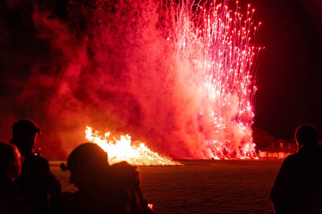 Fireworks & entertainment at
HMS Sultan