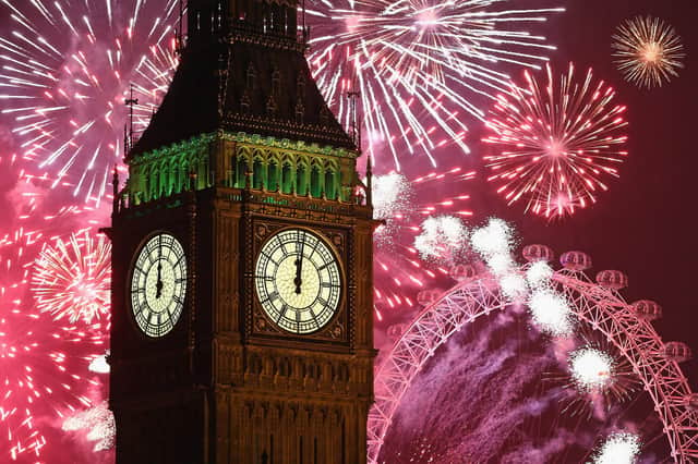 Fireworks. Picture: Dan Kitwood/Getty Images