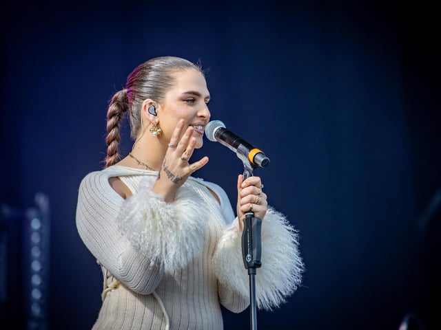 Mae Muller wowed the crowds with her performance on Friday afternoon.Pictured - Mae MullerPhotos by Alex Shute