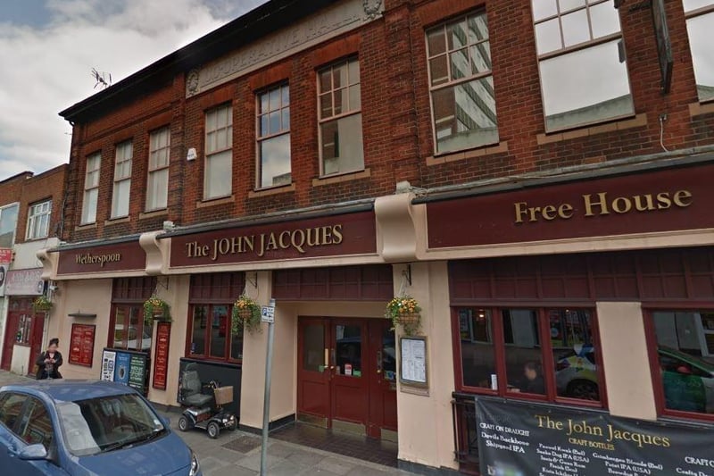 The John Jacques, 78–82 Fratton Road, Fratton, has a pint of Carling for £2.88