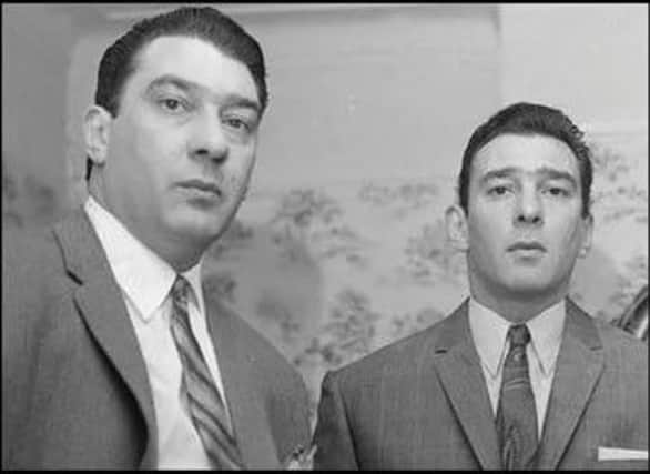 The Krays, whose life story has been told by Fred Dinenage | Library picture