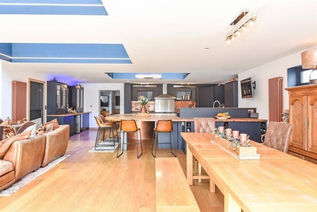 The property has four bedrooms, four reception rooms, and a cellar. Picture: Castle Estates Agents