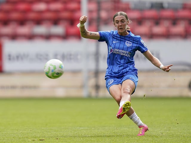 Pompey's best attacking hope through out, but even then fell disappointing short.