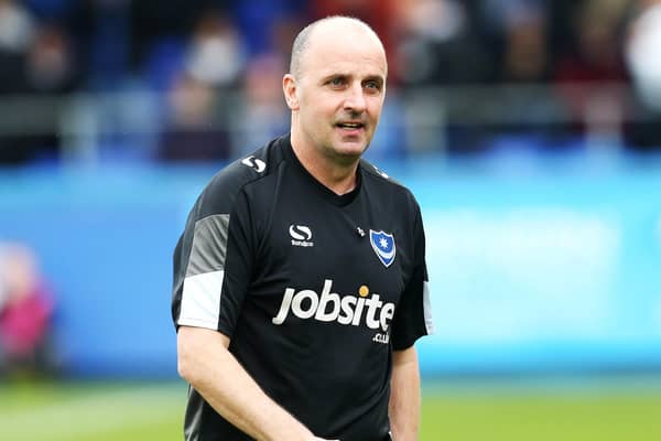 Former Pompey boss Paul Cook. Picture: Joe Pepler