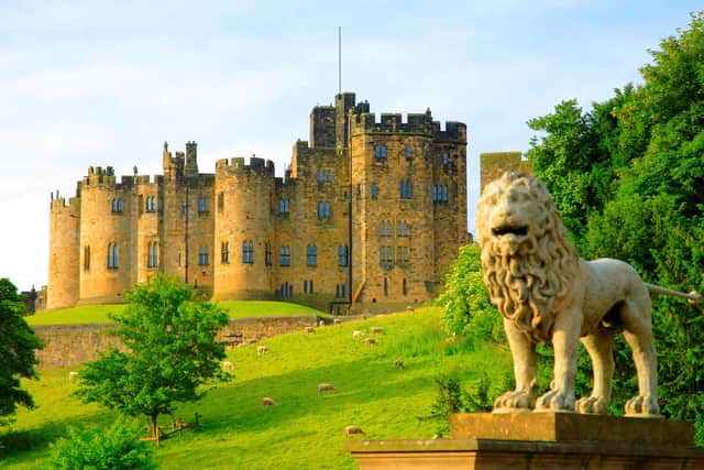 Alnwick Castle.